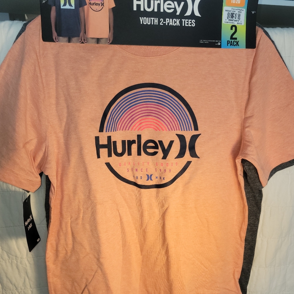 2-paxk HURLEY tees